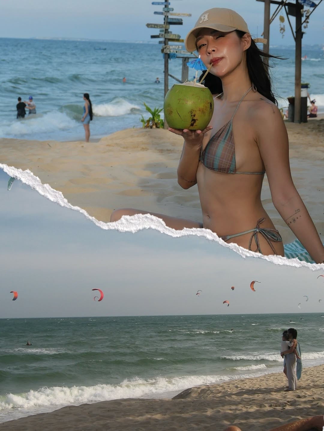 Vợ hot girl của Rhymastic khoe dáng cực cháy với bikini nhỏ xíu - 5