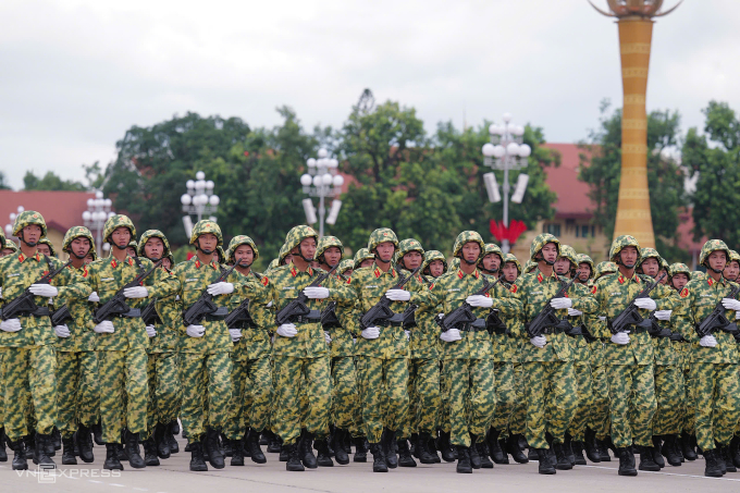 Quân nhân, khí tài, pháo lễ sẵn sàng hợp luyện - 33