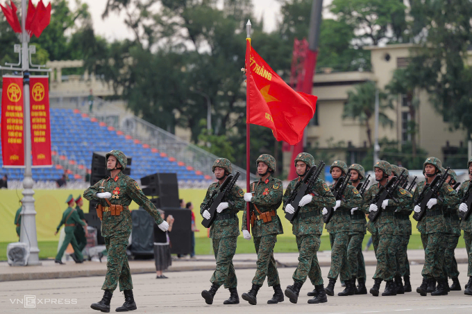 Quân nhân, khí tài, pháo lễ sẵn sàng hợp luyện - 32