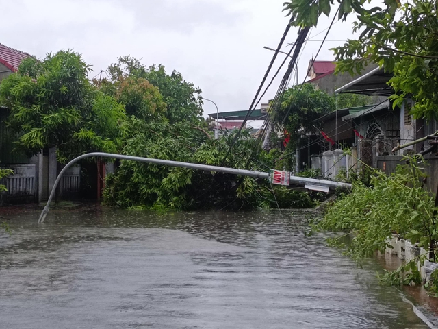 VIDEO: Tan hoang sau khi cuồng phong do bão số 5 quét qua - 8