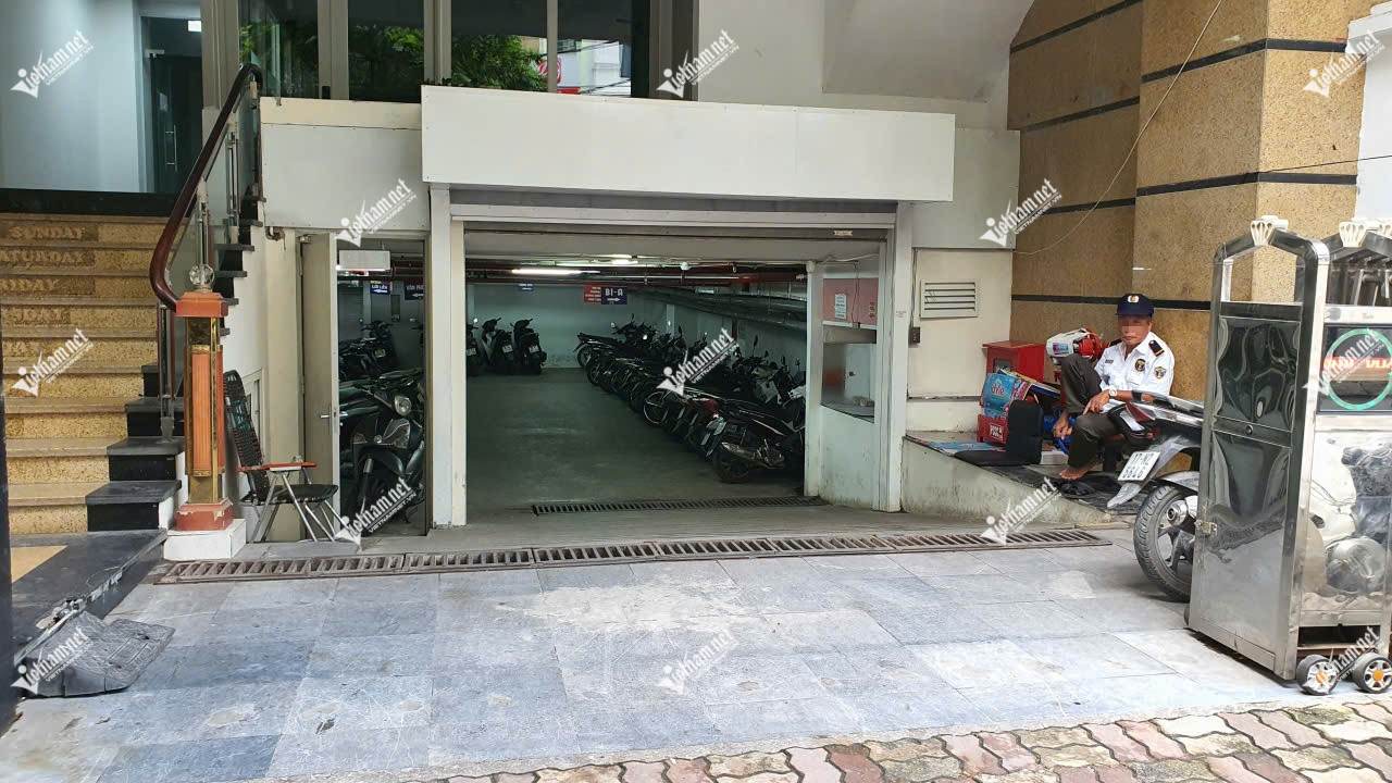 Tòa nhà nơi xảy ra vụ việc.