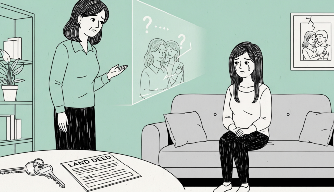 Con tôi không yêu ai sau lần dẫn người bạn giàu có về nhà - 1