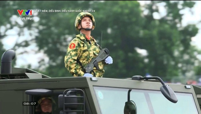 Hình ảnh tuyệt đối điện ảnh trong lễ diễu binh