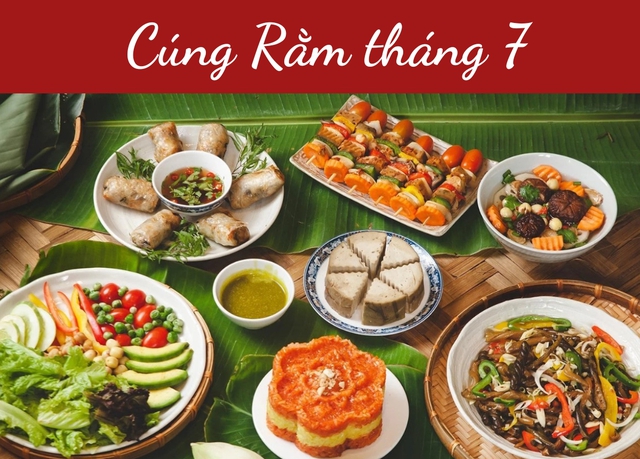Ngày nay, việc cúng Rằm tháng 7 đã linh hoạt hơn, quan trọng là sự chí thành khi dâng lễ. Ảnh internet