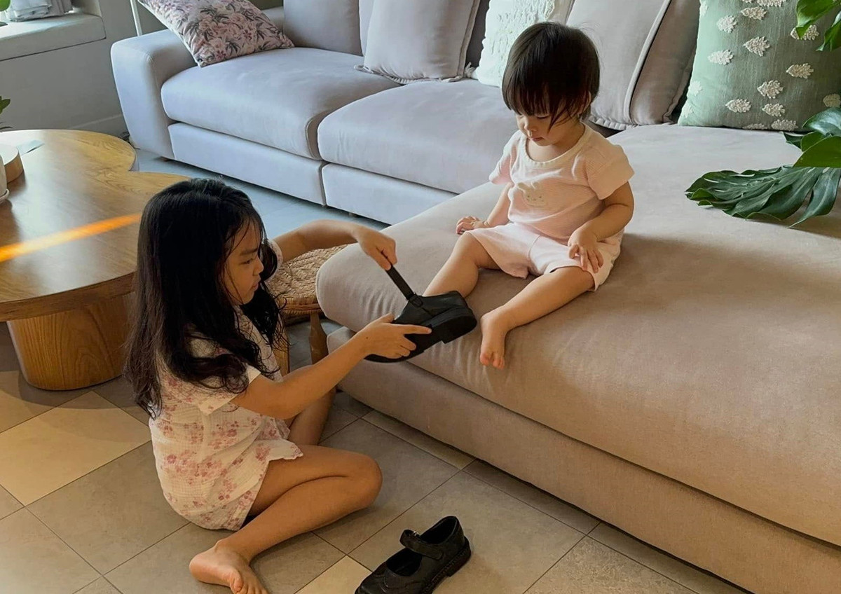 Ba cô con gái của ca sĩ Phạm Quỳnh Anh - 8
