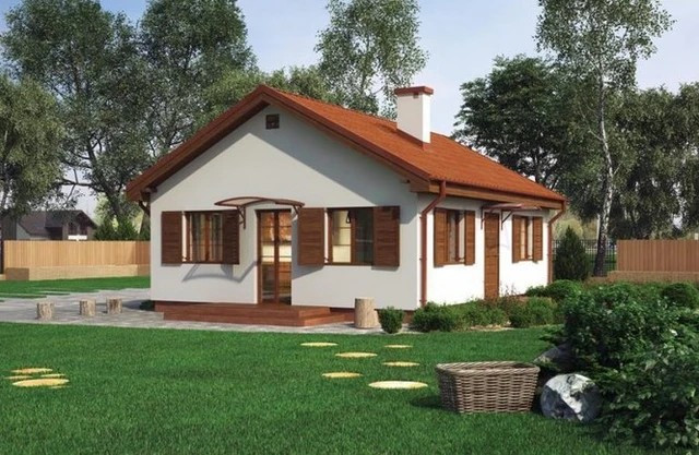 10 mẫu nhà cấp 4 hiện đại, tối giản đẹp mê ly - 9