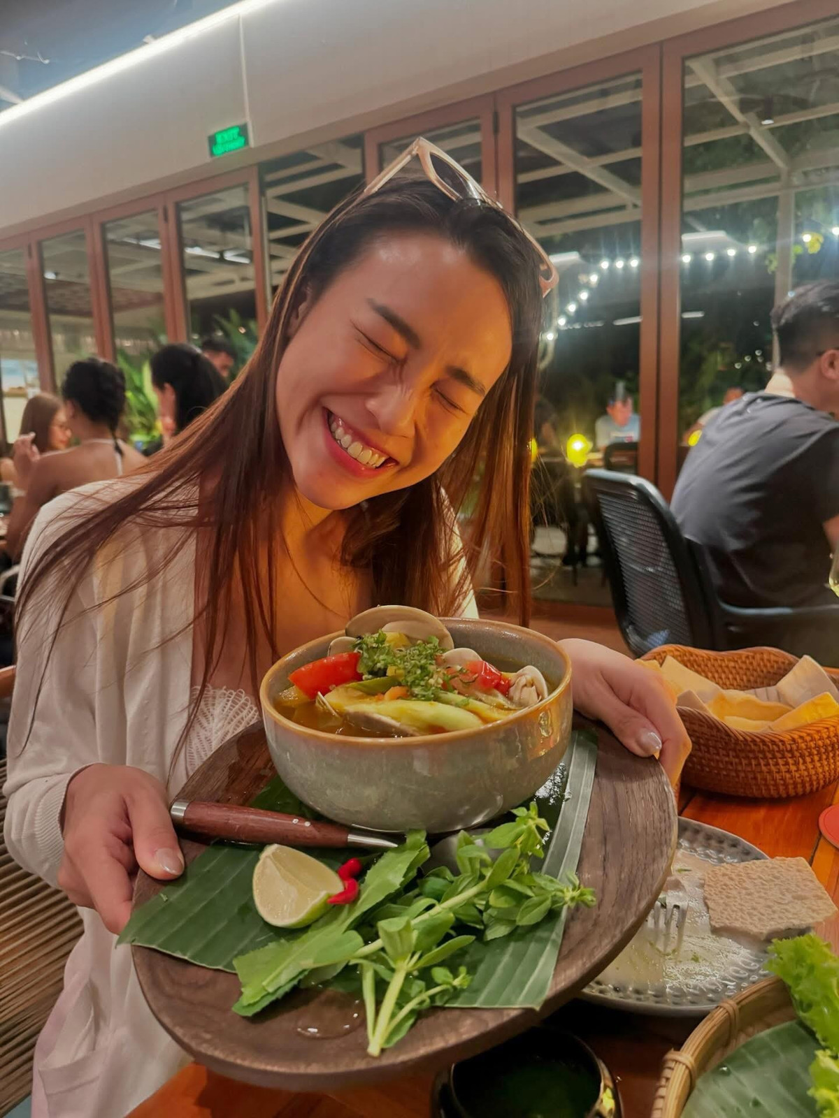 Bên cạnh sự nghiệp, nữ MC dành nhiều thời gian cho con trai nhỏ.