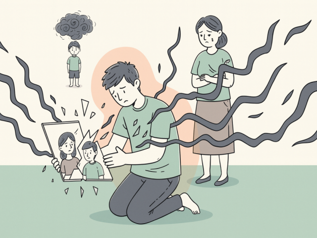 'Con xin lỗi vì đã để vợ cũ mắng mẹ, con trai đánh mẹ'