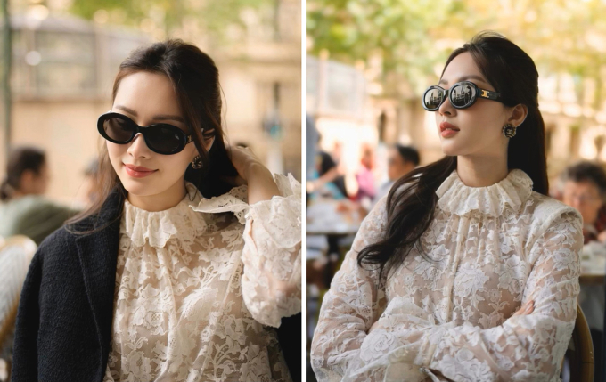 Đặng Thu Thảo trong chuyến khám phá Trung Quốc mới đây.