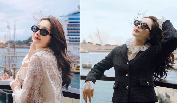 Nàng hậu thăm Sydney, Australia hồi tháng 3.