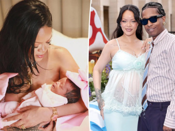 Rihanna sinh con thứ ba