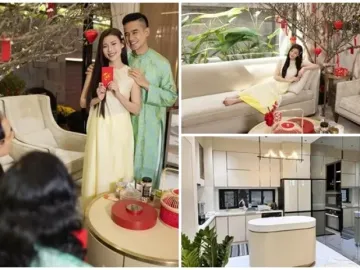 Bên trong biệt thự 200m2 của Thúy Diễm - Lương Thế Thành