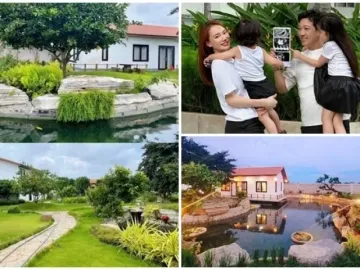 Biệt thự nhà vườn 70 tỷ của Trường Giang - Nhã Phương