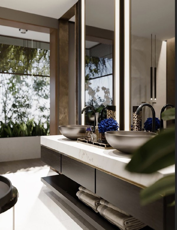 Tất cả đều làm từ chất liệu đắt tiền. Ảnh: FBNV