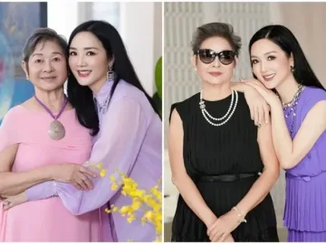 Mẹ ruột Hoa hậu Giáng My sang trọng, quý phái