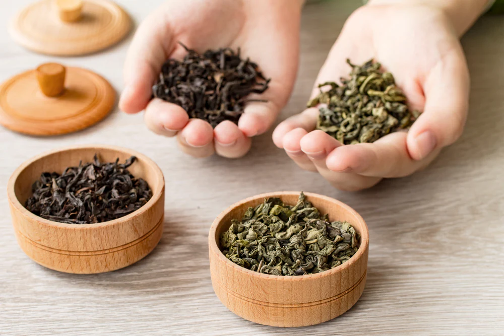 Trà xanh hoặc trà đen sẽ có những lợi ích tương tự nhau. (Ảnh minh hoạ).