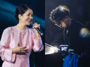 Nhạc - Con trai Hà Kiều Anh đệm đàn cho diva Hồng Nhung hát "Cho con"