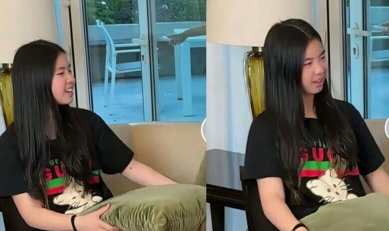 Con gái Huỳnh Dịch còn hỏi ngược lại mẹ.