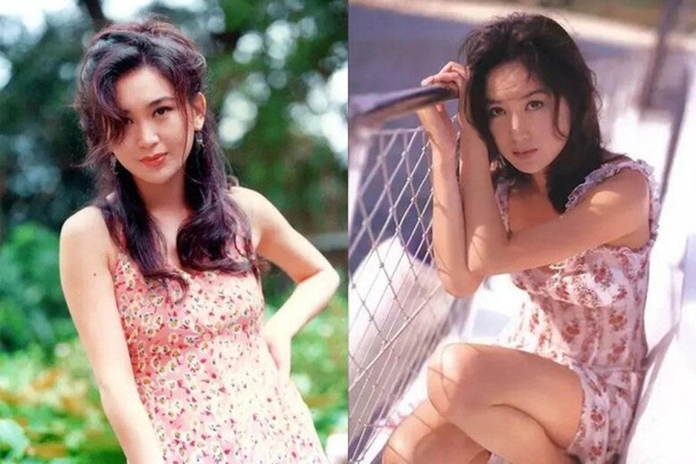 Những hình ảnh gợi cảm của Ôn Bích Hà thời trẻ.