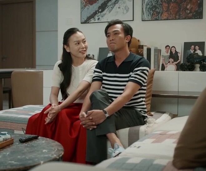 Vai tổng tài của Doãn Quốc Đam: Khí chất xuề xòa như nhân viên, không có amp;#34;phản ứng hóa họcamp;#34; với Phương Oanh - 1