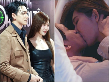 Thúy Ngân xấu hổ khi phát hiện 80 người xem mình đóng "cảnh nóng" với Võ Cảnh, quan hệ ngoài đời của cả 2 ra sao?