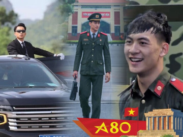 Cảnh vệ cao 1m85 từng khuynh đảo trên VTV tái xuất tuyệt đối điện ảnh, khiến phố đi bộ dậy sóng khi trình diễn nghiệp vụ