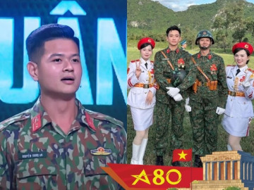 Thượng úy giọng miền Tây cao hơn 1m8 từng làm dậy sóng VTV, 2 lần cùng Lê Hoàng Hiệp diễu binh đại lễ