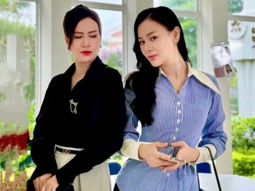 Trưởng ban phụ huynh đối đầu Phương Oanh: Ngoài đời là Thiếu tá công an, chồng con xem phim cũng phát khiếp
