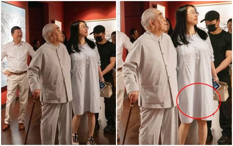 Cặp đôi lộ diện ở Pháp, người vợ dính nghi vấn mang thai.