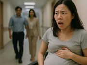 Bà bầu - Vừa nhập viện sinh con, tôi bàng hoàng thấy chồng dắt theo một người phụ nữ khác