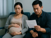 Bà bầu - Chồng đi công tác về thấy nhà có mùi lạ bèn đưa vợ bầu đi xét nghiệm ADN, sự thật khiến anh bật khóc