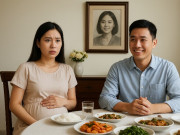 Bà bầu - Lỡ có bầu nhà trai giục cưới, ngày về ra mắt tôi đứng sững khi thấy một tấm ảnh