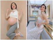 Bà bầu - Á hậu 1 chật vật 6 năm mới có con, sau sinh 10 ngày khoe vòng eo phẳng lỳ nhờ phương pháp cổ truyền