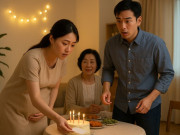 Bà bầu - Vợ cũ đến mừng sinh nhật mẹ tôi, nhìn thứ rơi ra từ túi cô ấy, tôi lập tức xin tái hôn