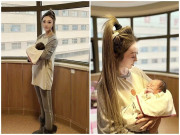 Bà bầu - Bà nội 47 tuổi nhìn như sinh viên, chia sẻ bí quyết trẻ lâu nằm ở thời điểm sinh con