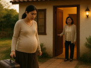 Bà bầu - Bế bụng bầu về ngoại vì chồng đòi bán nhà, 90 ngày sau quay lại anh khiến tôi ngỡ ngàng