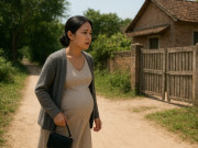 Bà bầu - Mang bầu 7 tháng, mẹ kế cấm tôi về quê, lén về tôi lặng người khi thấy cảnh sau cánh cổng
