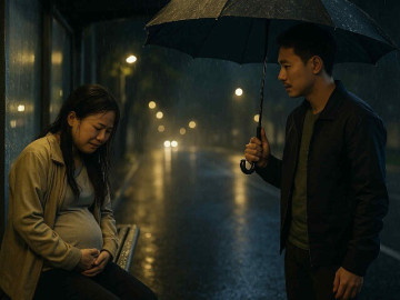 Đêm mưa, tôi đưa cô gái có bầu bị bỏ rơi về nhà, giờ tôi là bố của 3 đứa trẻ
