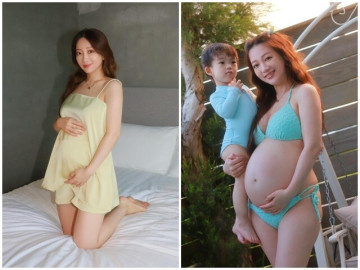 Mẹ bầu nổi tiếng chuộng phong cách gợi cảm, mang bầu hơn 7 tháng vẫn thiêu đốt mọi ánh nhìn