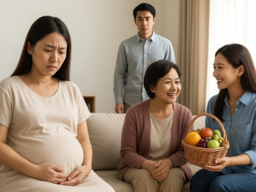 Bà bầu - Mang thai ở nhà chồng, tôi ngột ngạt vì người yêu cũ của anh liên tục đến chơi