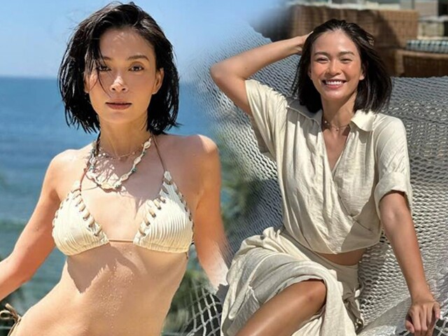 Á hậu một con diện bikini nhỏ xíu khoe dáng căng đét, ngay lập tức được khuyên trở lại đường đua hương sắc