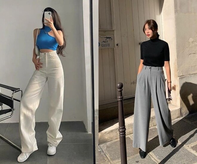 Tránh chọn quần ống rộng quá ngắn hoặc quá dài, bởi cả hai đều gây bất tiện khi di chuyển và dễ làm vóc dáng bạn trông “thấp bé” hơn.