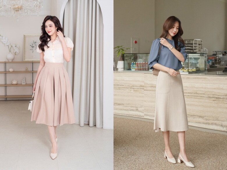 Mùa hè nóng nực, một chiếc váy chữ A thoải mái thực sự có thể tôn lên vóc dáng của bạn một cách hoàn hảo. 