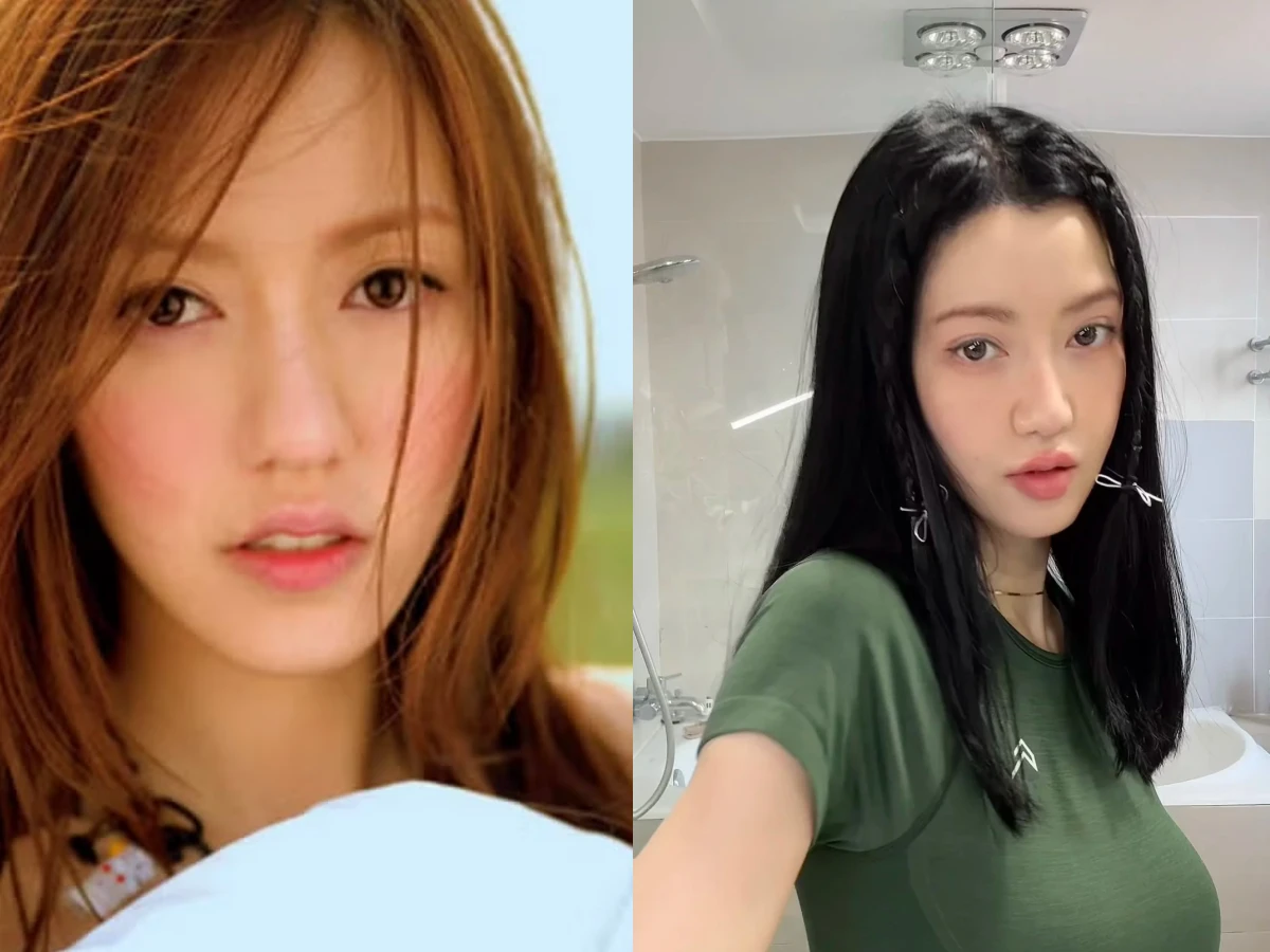 So sánh nhan sắc của Ruby Siu hiện tại và thuở mới debut mới thấy cô ngày càng trẻ và đẹp hơn.