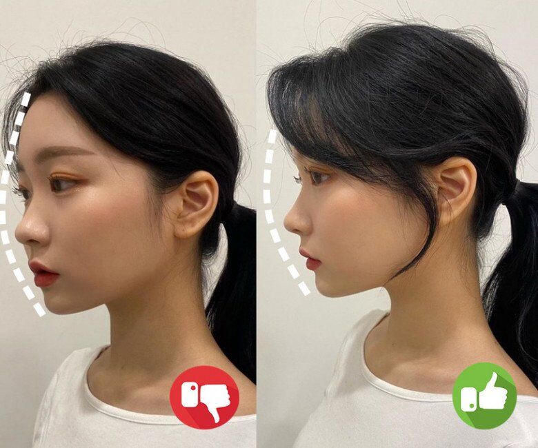 Tóc mái xẹp, bết không chỉ “phá” chiều cao mà còn làm giảm vẻ rạng rỡ, khiến bạn trông kém thu hút hơn hẳn.