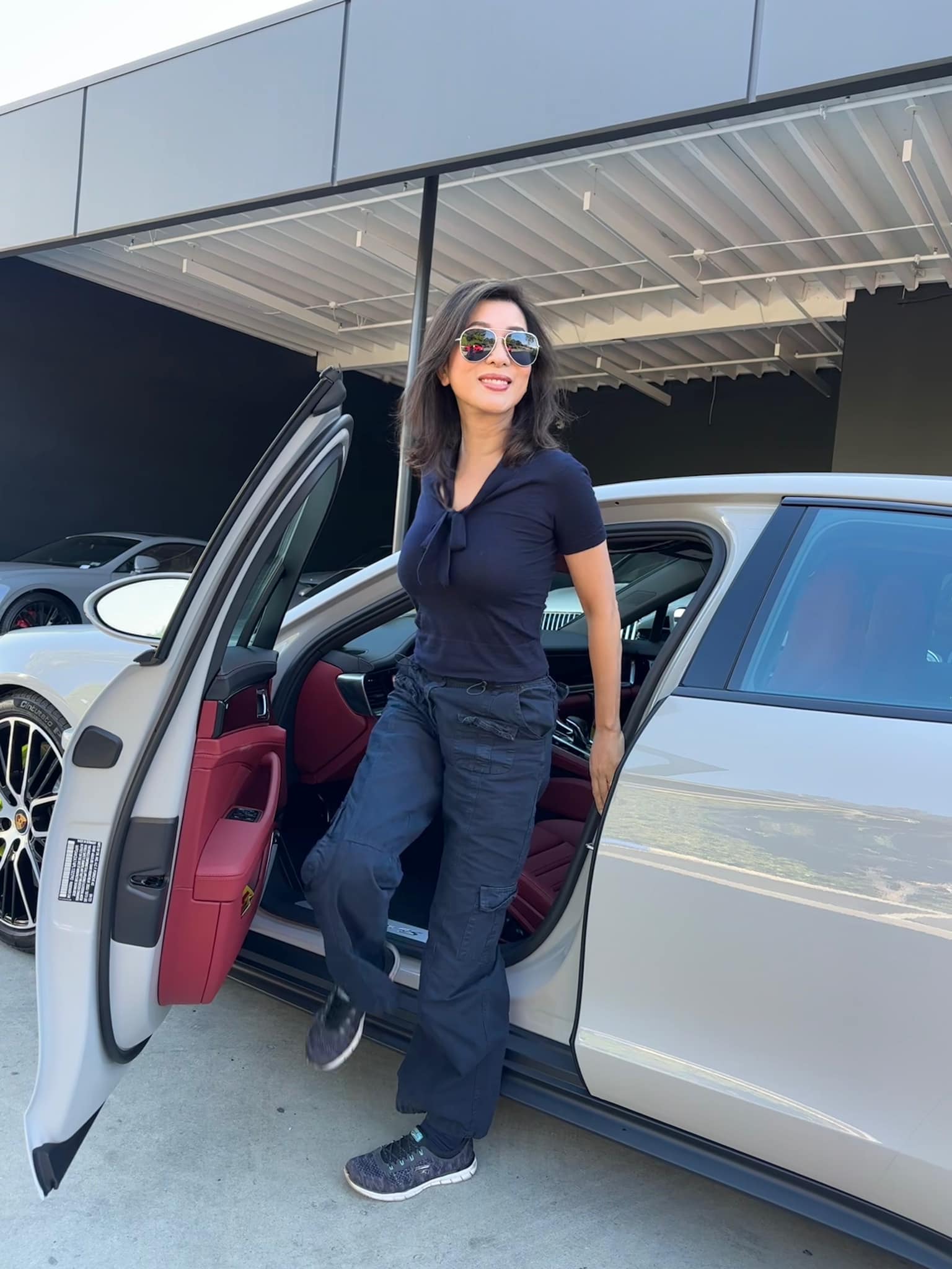 MC Thanh Mai tại nhà riêng.