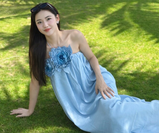 Ngô Thanh Thanh Tú có nhan sắc trẻ đẹp dù đã làm mẹ 2 con.