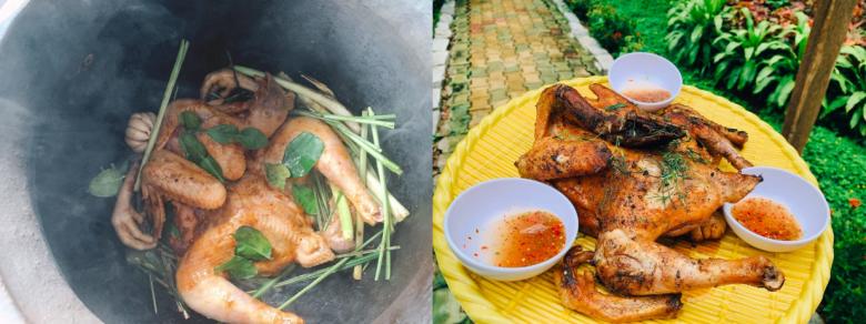Lá chúc giúp khử mùi tanh, kích thích khứu giác. Ảnh: Oanh Lê