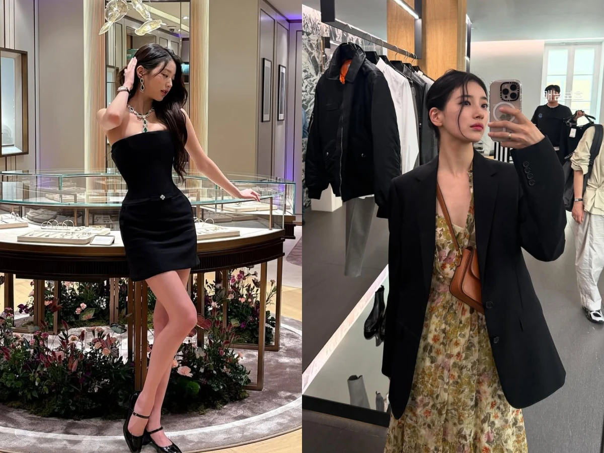 Váy dáng đồng hồ cát, giúp giả lập đường cong chuẩn chỉnh hoặc váy xếp ly chất liệu mềm, mang lại sự nữ tính, nhẹ nhàng cho mỗi bước di chuyển.