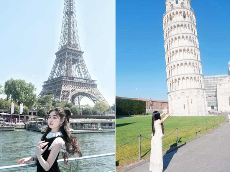 Con gái MC Quyền Linh amp;#34;đẹp phát sángamp;#34; như công chúa Disney ở châu Âu - 1
